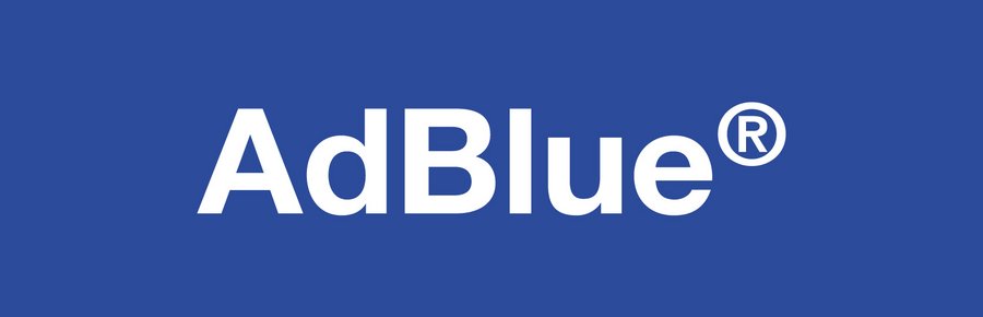 Este es el logo oficial y resgistrad de la patente AdBlue.