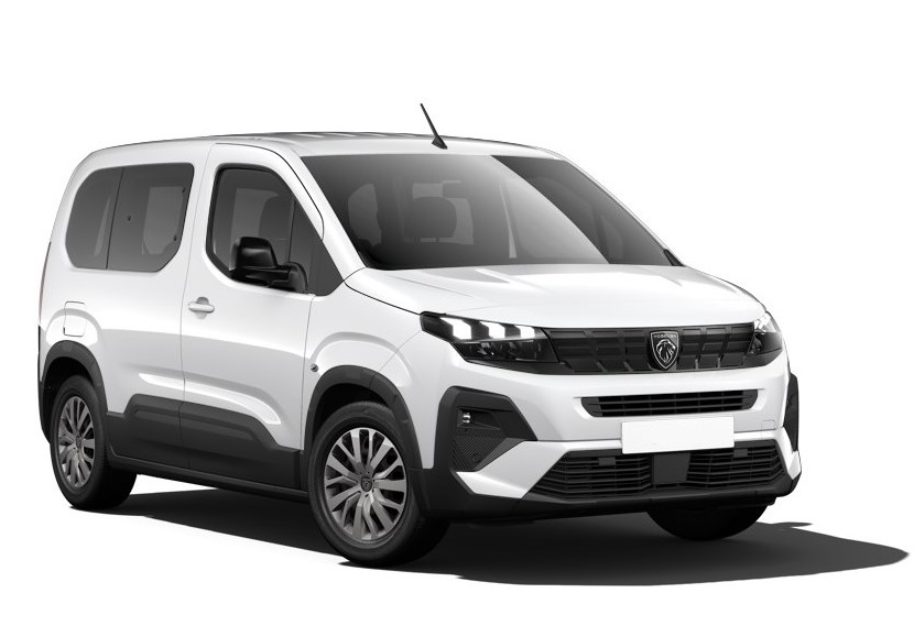 La imagen muestra una furgoneta Peugeot Rifter. Es uno de los vehículos diésel del grupo PSA afectados por el fallo en el sistema AdBlue de Citroen/Peugeot.